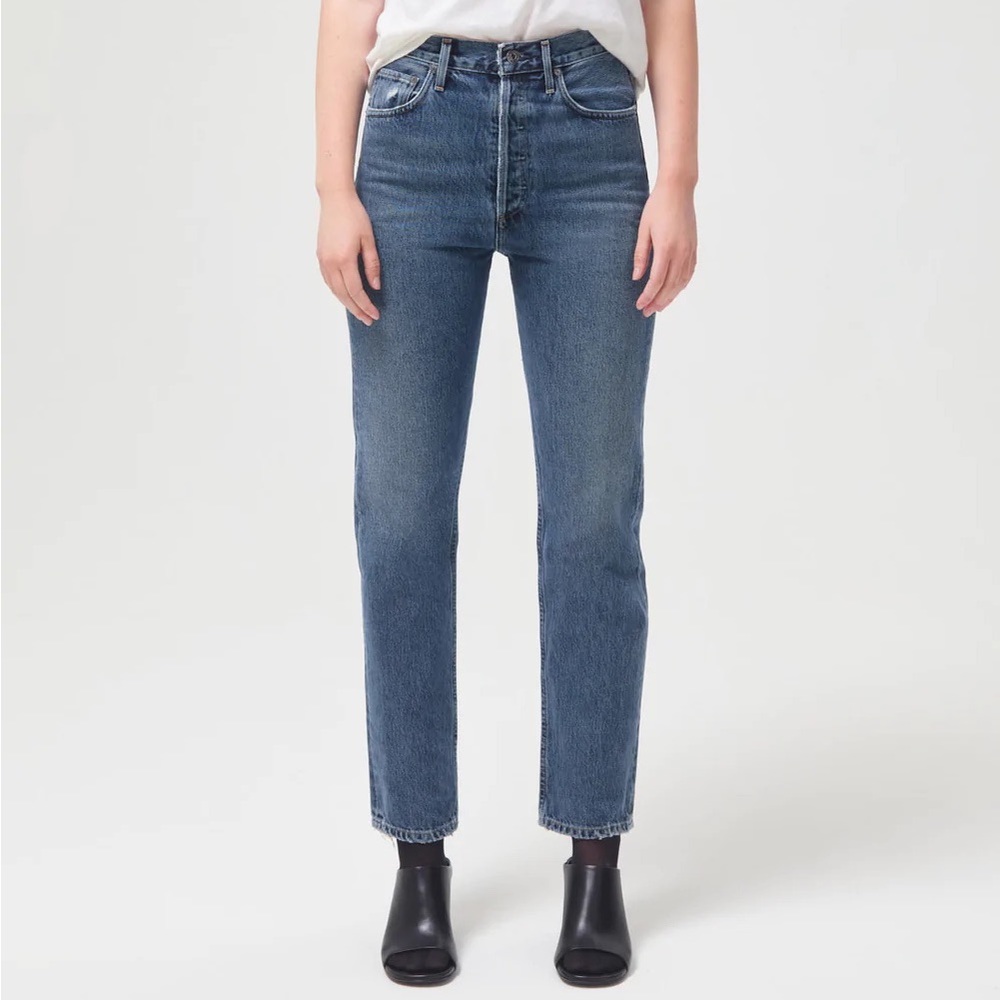 Agolde 90’s Pinch Waist Jeans in Portrait Wash